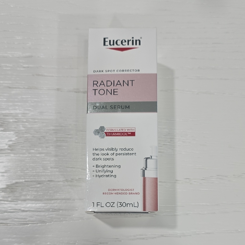 Eucerin Radiant Tone Dual Serum New In Box